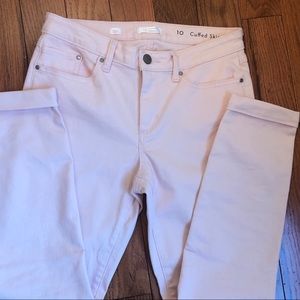 Lauren Conrad Peach/Pink Jeans Size 10